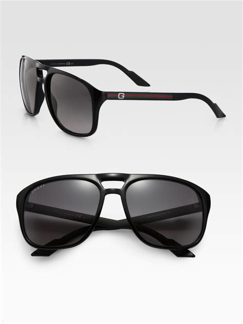 gucci blue round sunglasses|blue gucci sunglasses men's.